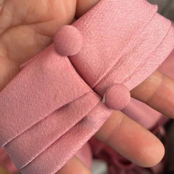 BHLDN Ruby Twist Halter Satin Gown - Picture 12 of 17